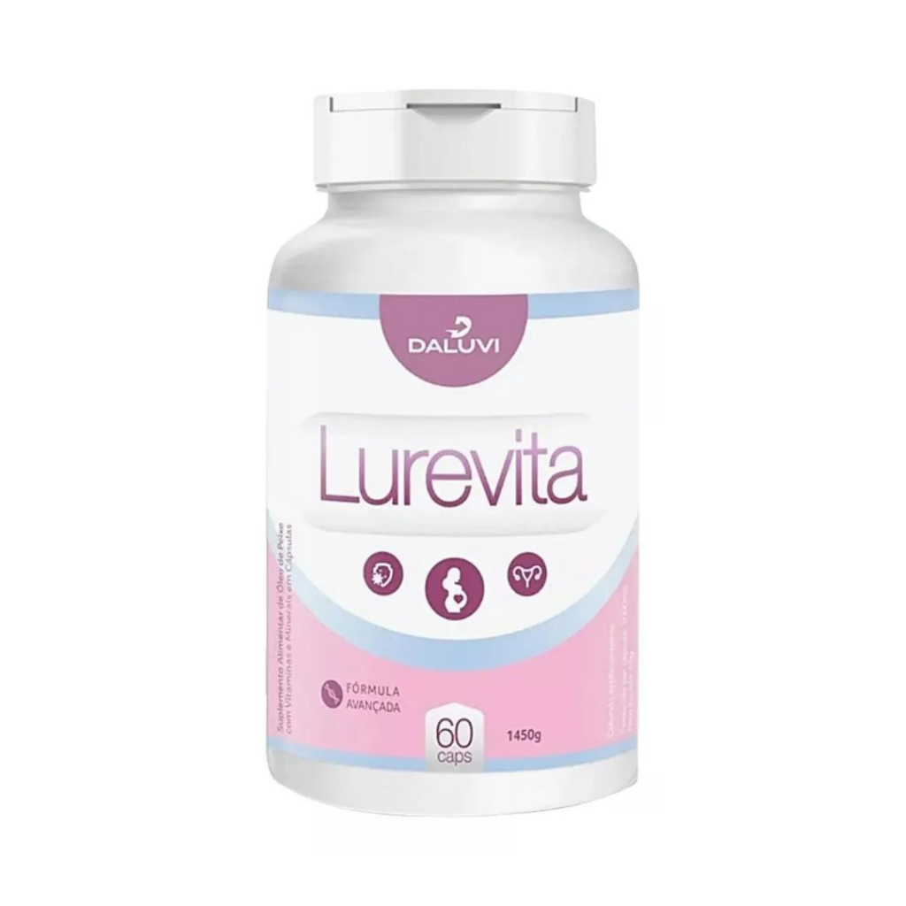 Lurevita 1 Pote Original Fórmula Exclusiva 1 Mês de Uso