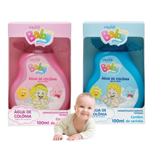 Deo Colônia Infantil baby Muriel Perfume de bebê