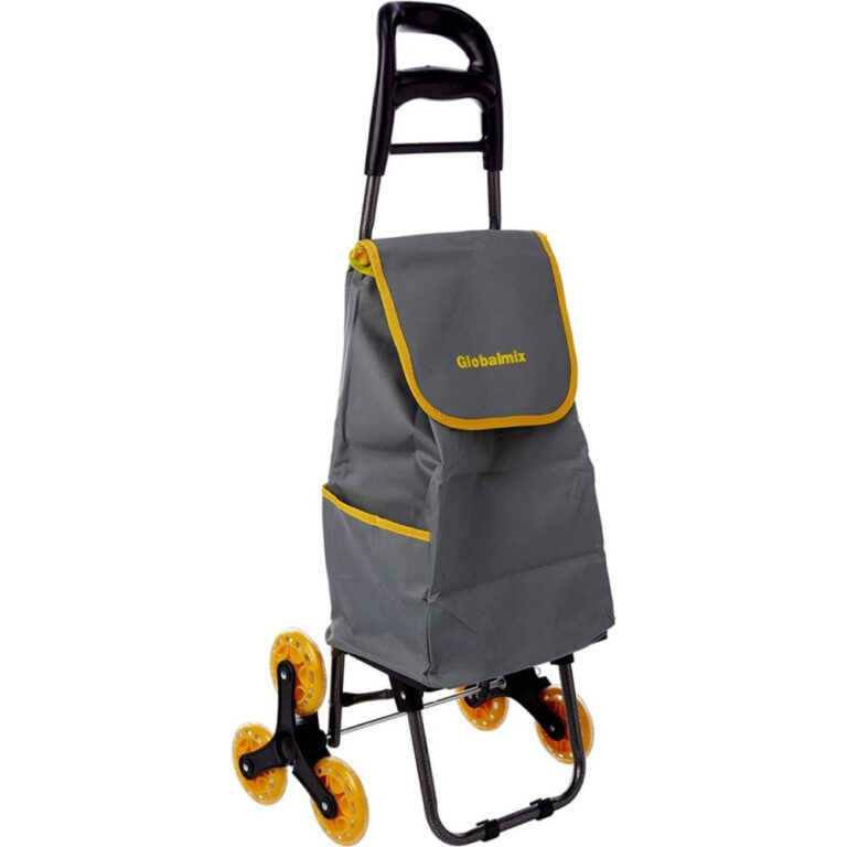 Carrinho de Carga Dobrável 3 Rodas 40Kg Reforçad