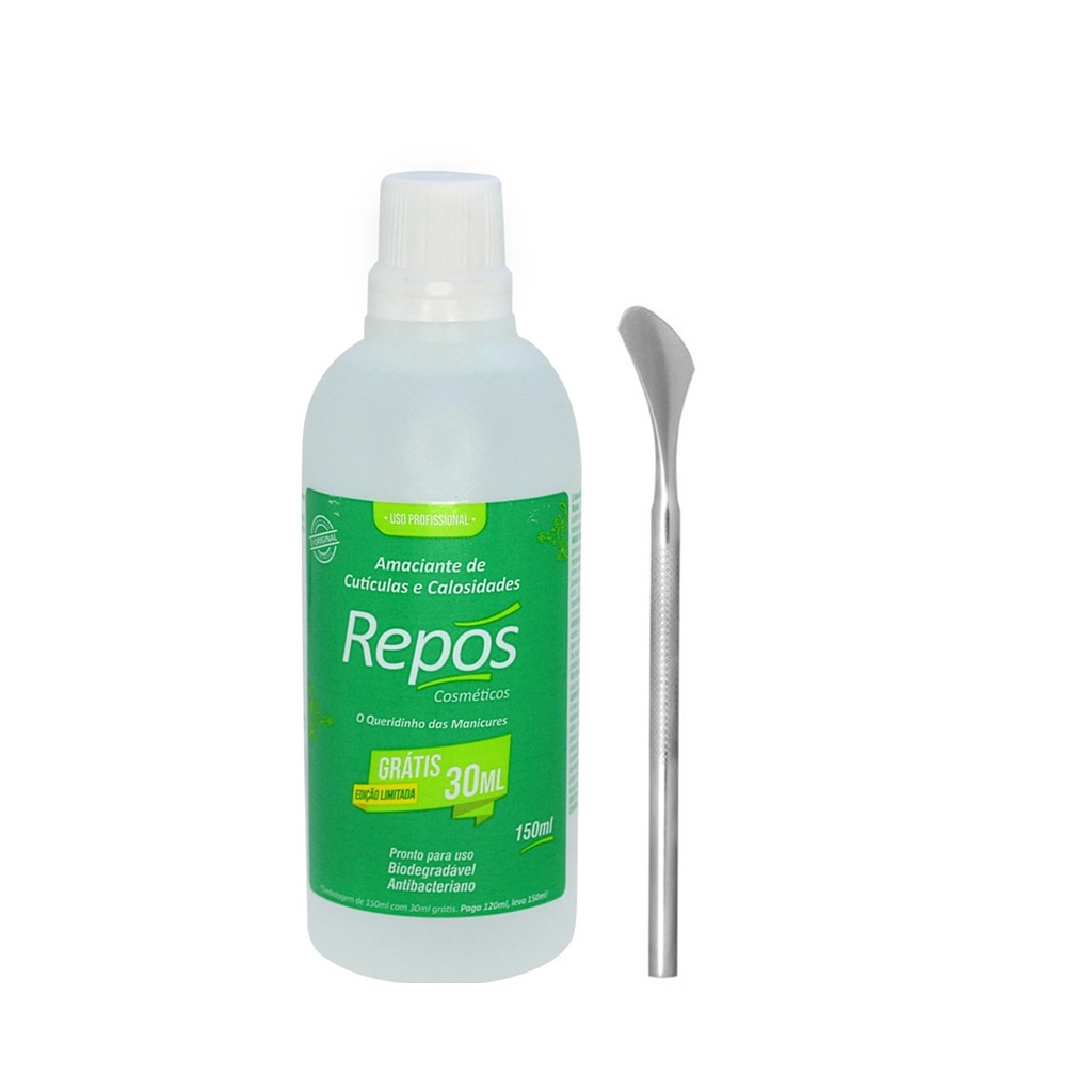 Kit Amaciante de cutículas Repós + Espátula 222