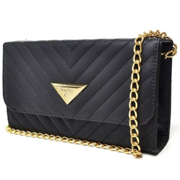 Bolsa Feminina Corrente Balada Festa Luxo Vegas La