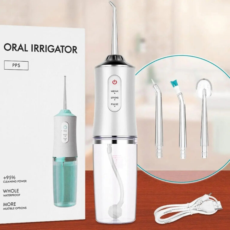 Irrigador Oral Dental Jato Água Limpeza Bucal Rec