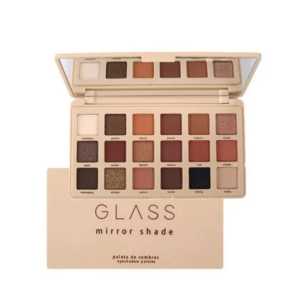 Paleta de Sombra Glass Mirror Shade 18 Cores – Ruby Rose