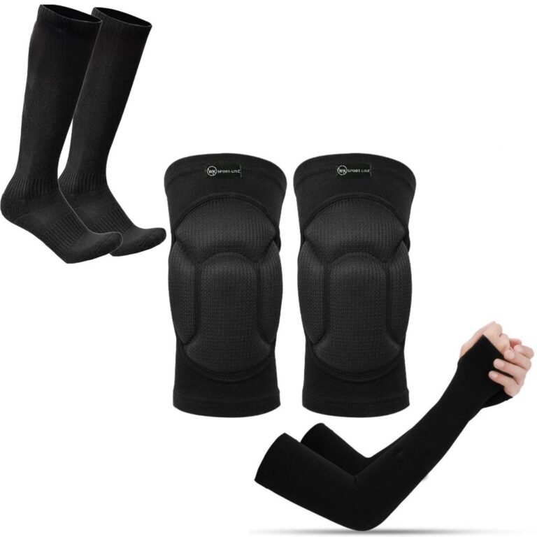 Kit Completo Joelheira Vôlei Meião Manguito Orig