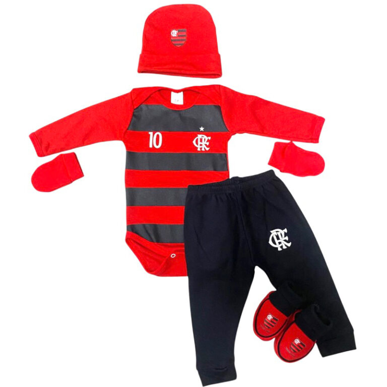 kit 5 peças bebê temáticos, times boby personag