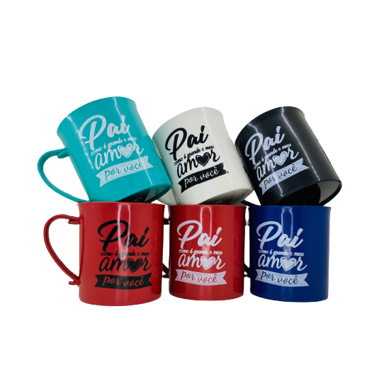 Kit 5 Caneca Personalizada – Dia dos Pais