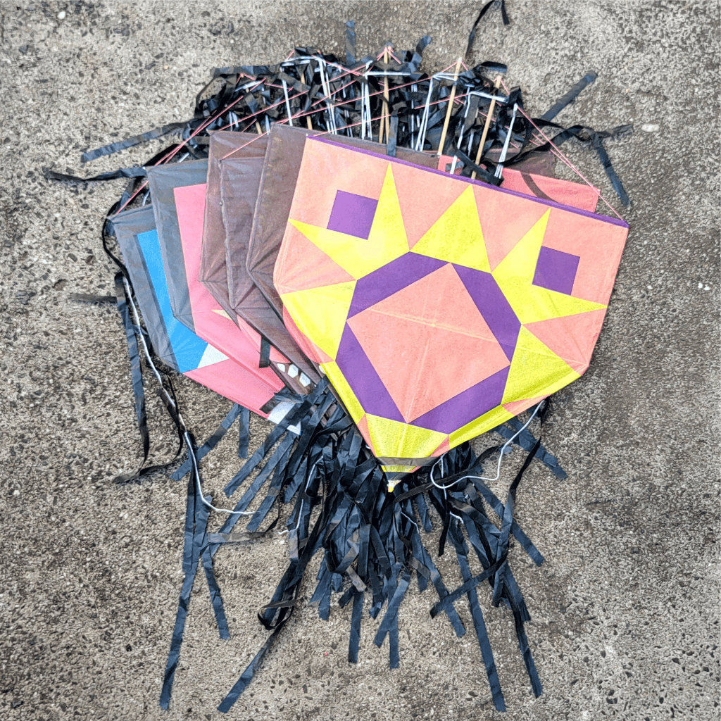 Kit 10 Pipas com Rabiola 50 cm