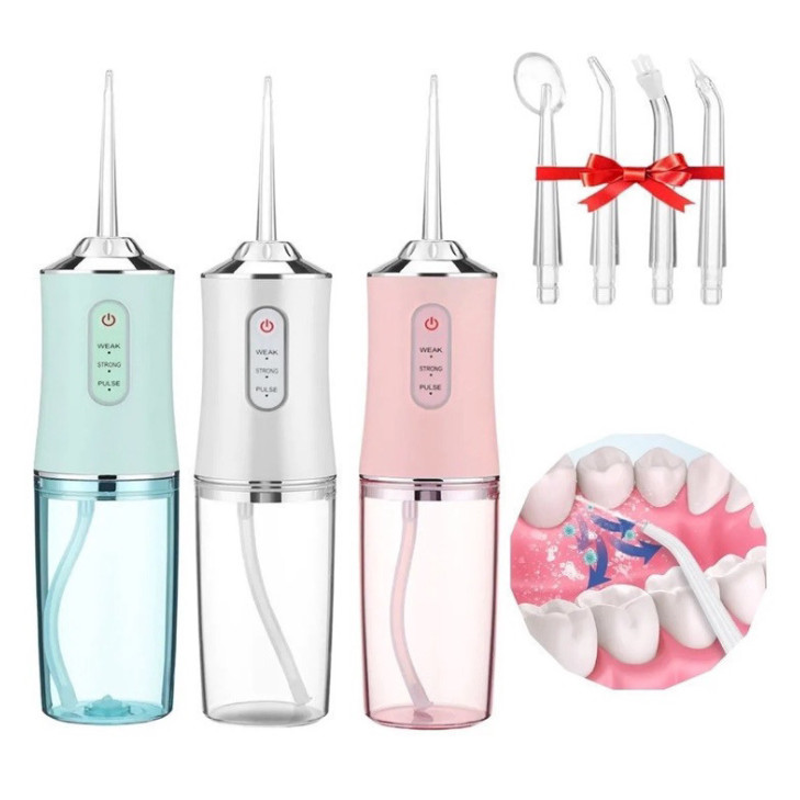 Irrigador Oral Elétrico Jato Dágua Limpador Dent