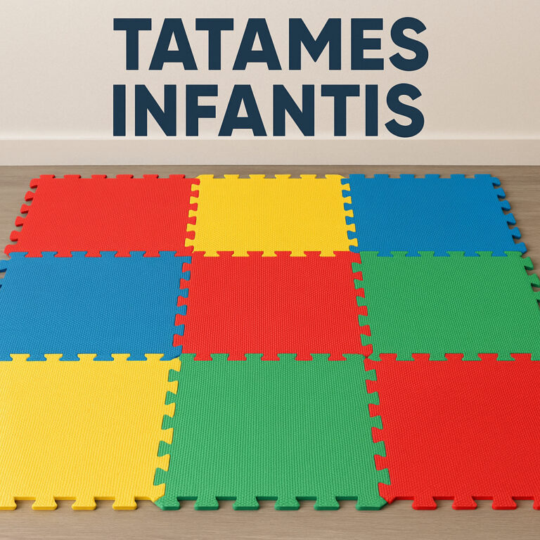 Tatame Infantil de EVA 50cm x 50cm Tapete colorido