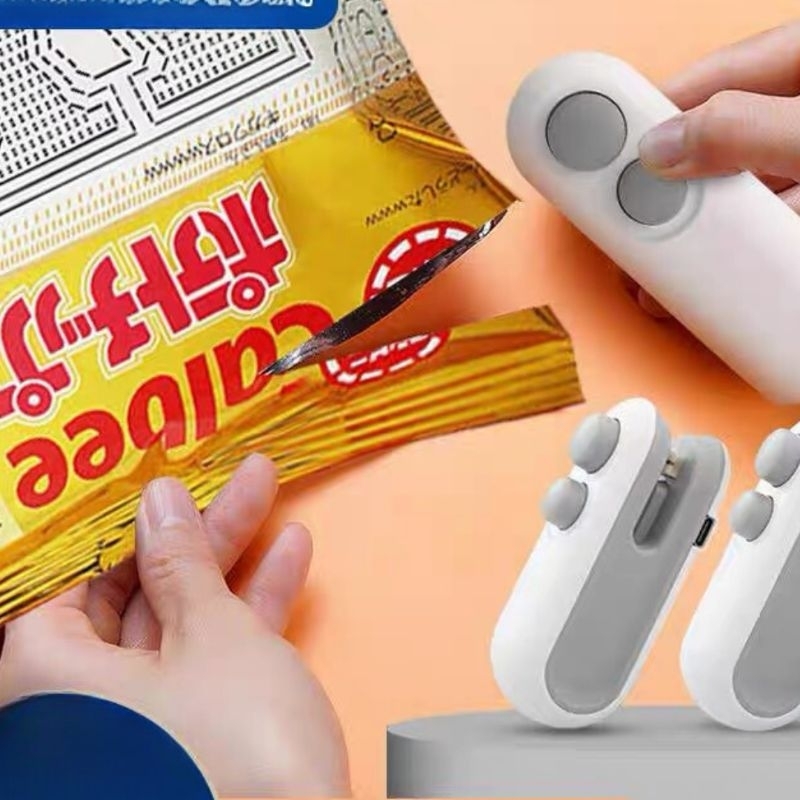 Mini Seladora De Alimentos Portátil Selador Selamento