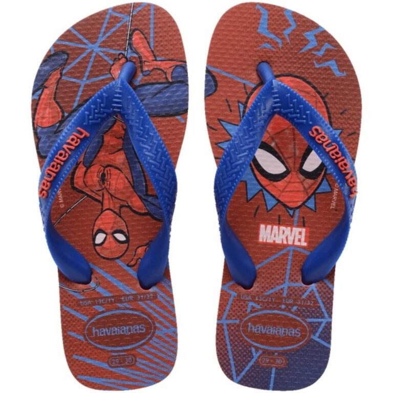 Chinelo Infantil Havaianas Top Marvel II Homem Ara