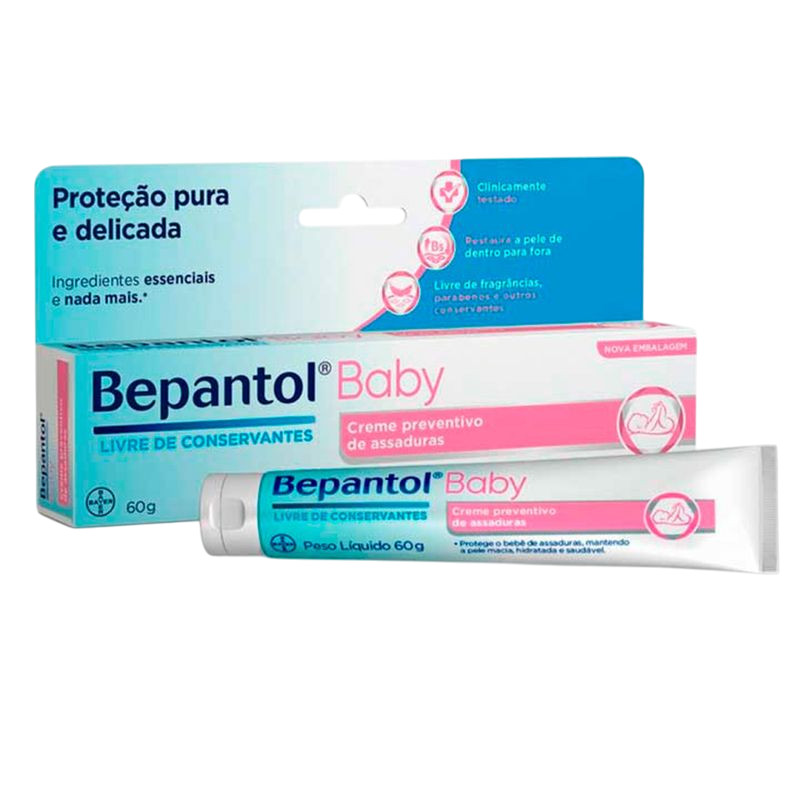 Creme Preventivo De Assaduras Bepantol Baby 60g