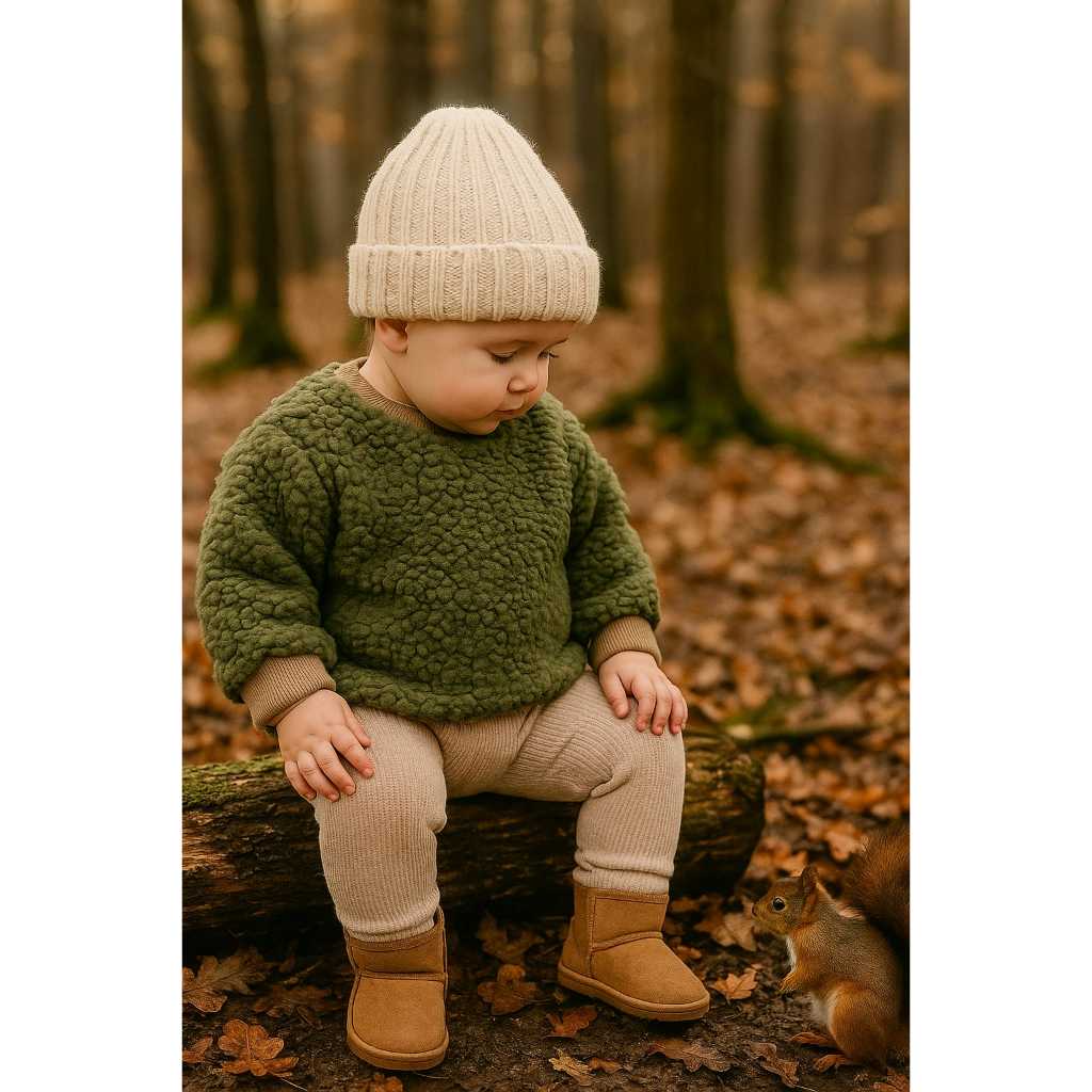 Casaco teddy baby 6 meses à 4 anos blusa de frio grossa pelinho – roupa de bebê menino