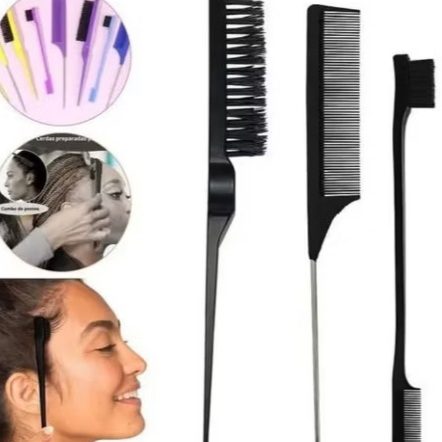 Conjunto De Ferramentas De Cabelo De 3 Peças Com 