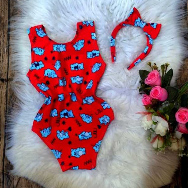 6 meses a 9 anos – Maiô Infantil Moda Praia