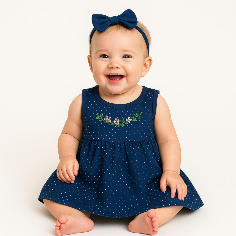Vestidos Infantil Bebê Menina Básico Super Confo