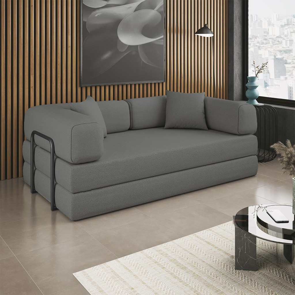 Colchão Sofá Cama Casal CompactAir Embalado a Vácuo Balaqui