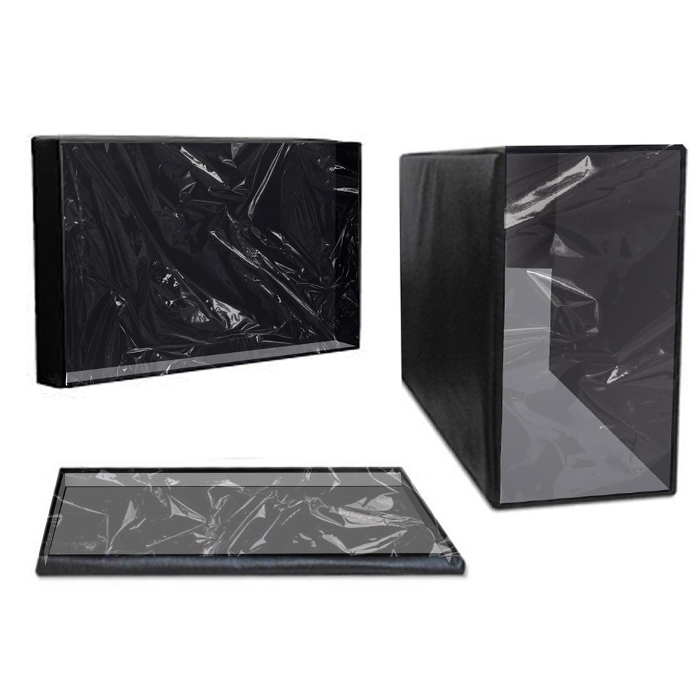 Capa Kit PC Monitor CPU Teclado Frente Transparente Aprova Dagua