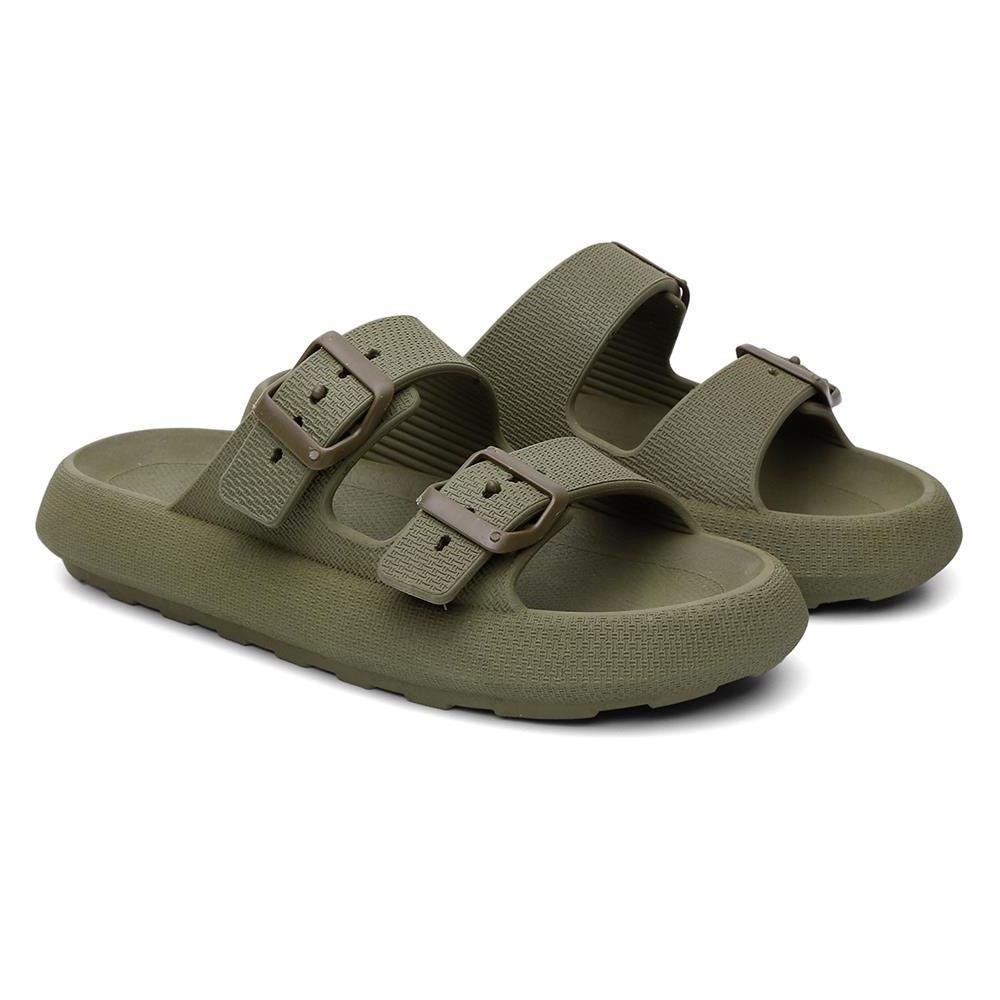 Chinelo Feminino Nuvem Slide Confortável Birken Fivela