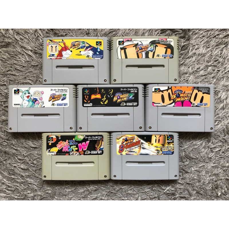 BOMBERMAN – SUPER FAMICOM – SUPER NINTENDO – JOGO ORIGINAL