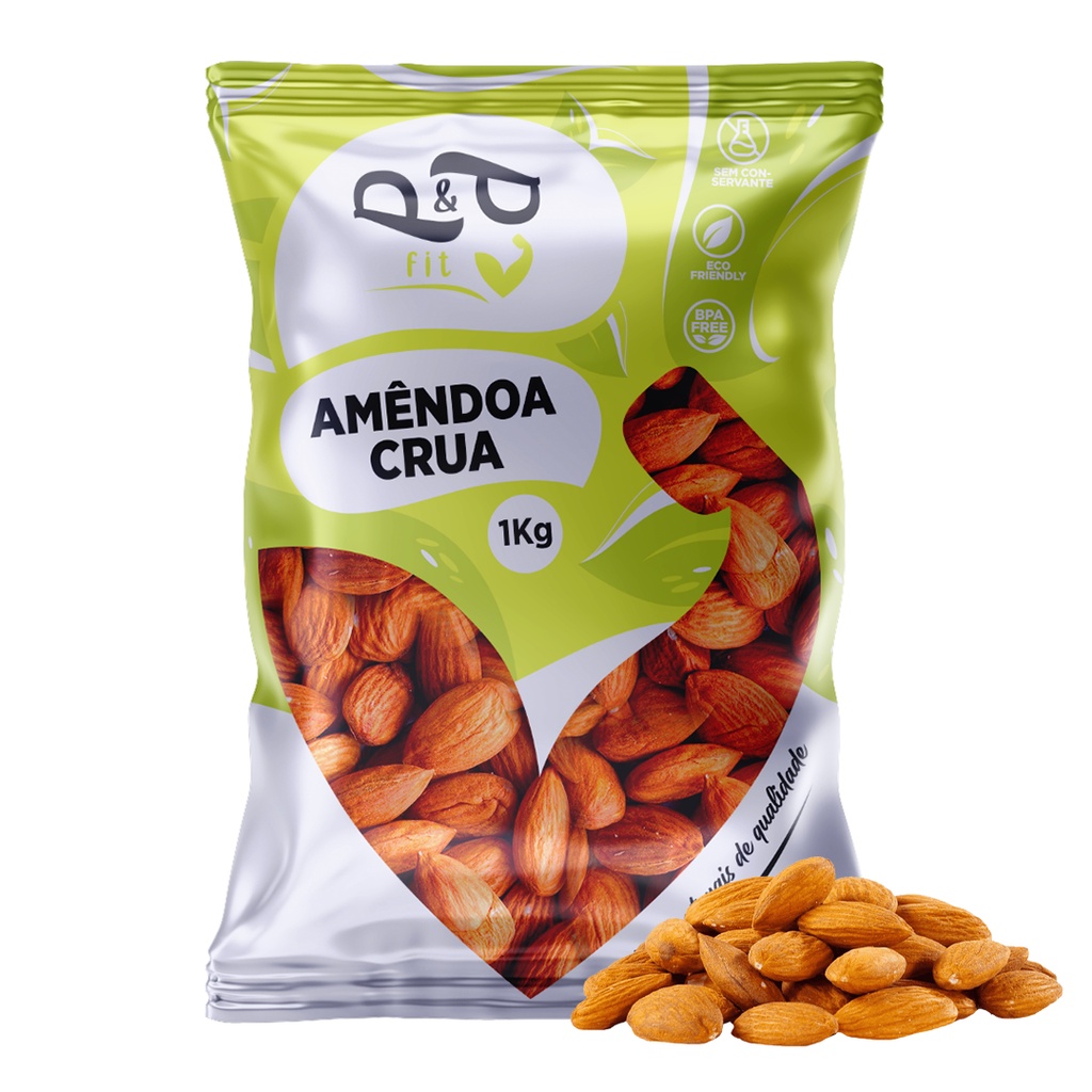 Amêndoa Inteira Crua 1Kg – PEP