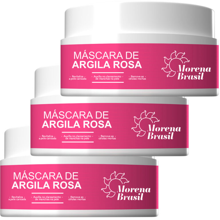 Kit 3X Máscara Hidratante Facial Skin Care Desint