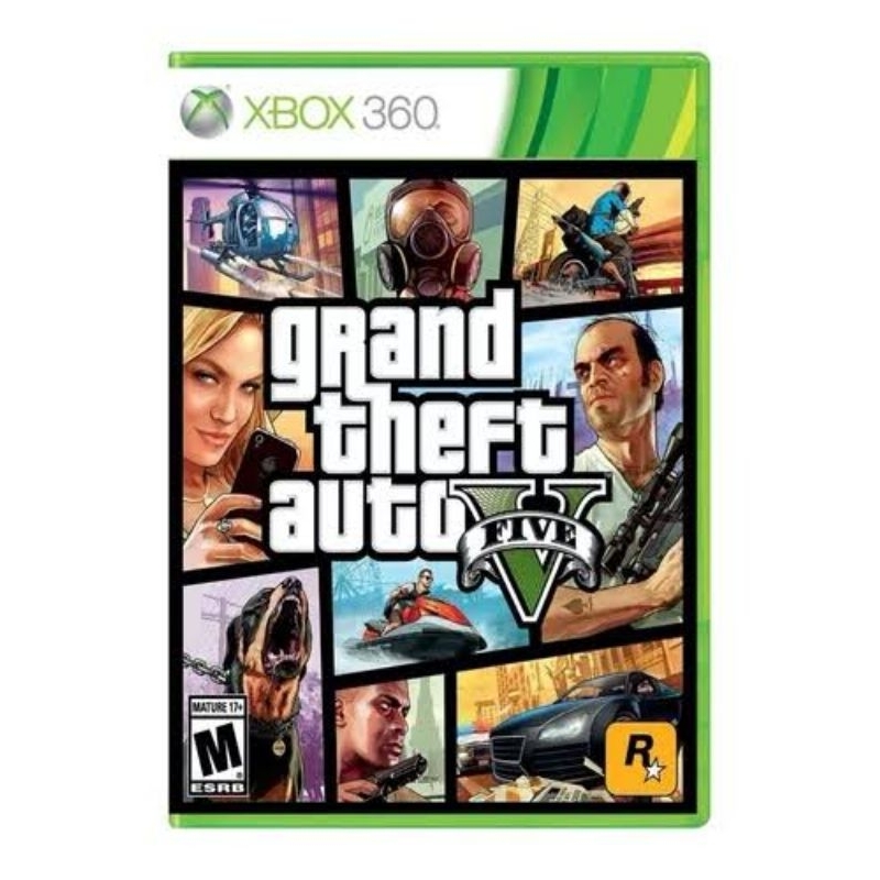 GRAND THEFT AUTO V – Xbox 360 LT 3.0 ~ RGH e JTAG PTBR – Mídia Fisica