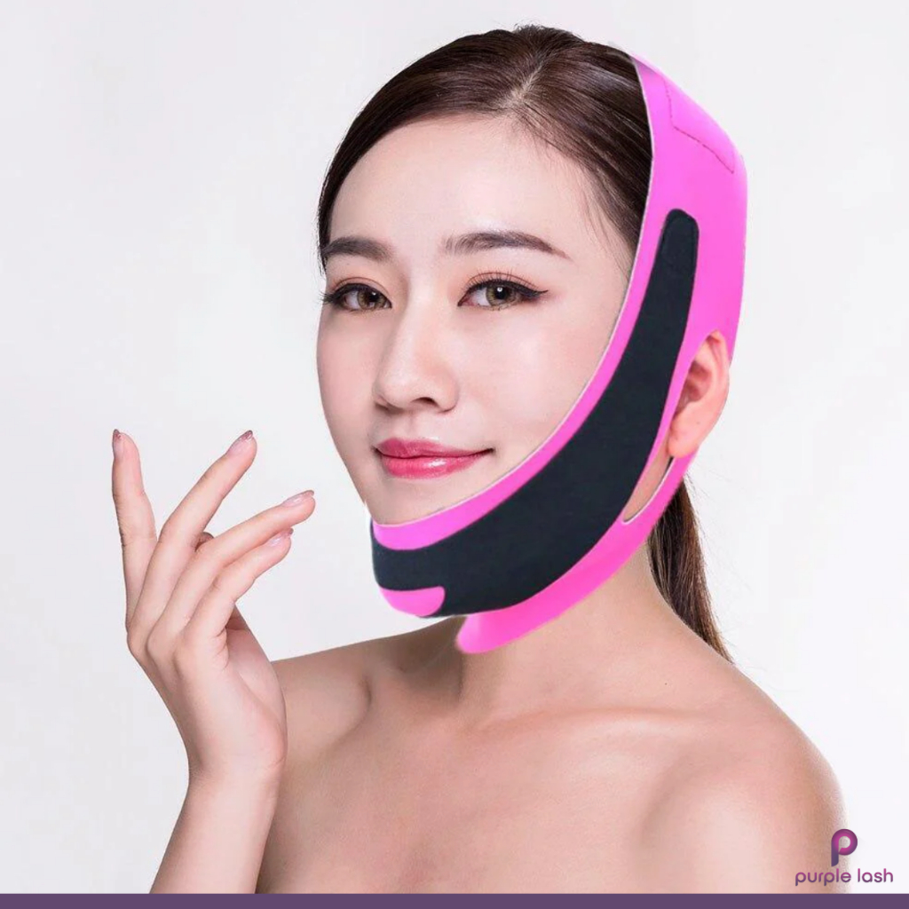 Cinta Faixa Facial Pós Bichectomia Reduz Papada Afina Rosto