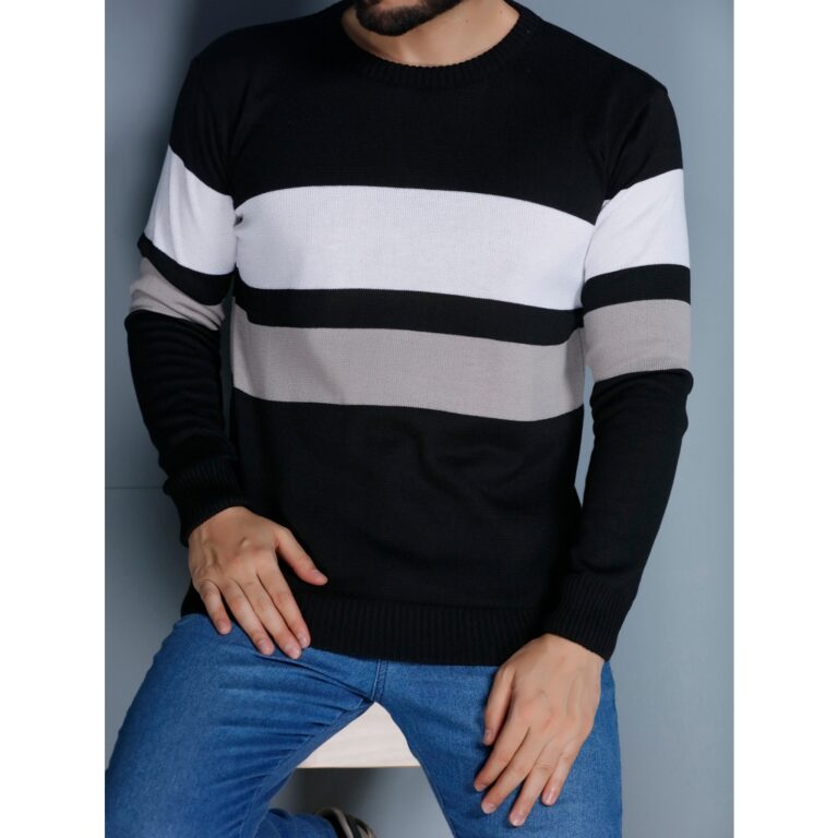 Sueter tricot masculino casaco blusa de frio gola 