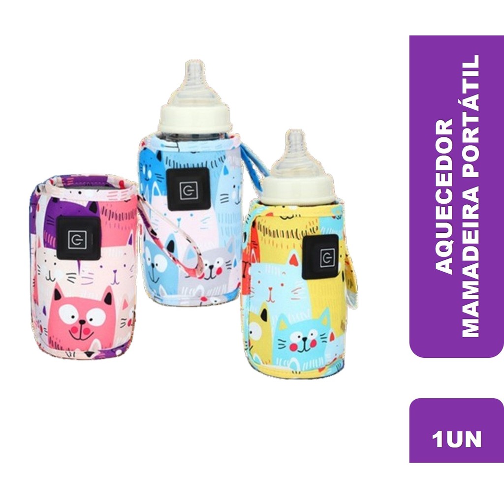 Aquecedor Portátil USB Mamadeira Infantil