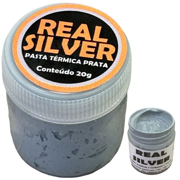 Pasta Térmica Prata Para Processador Pc Notebook 