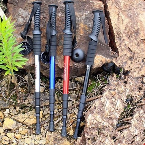 Bastão Caminhada Trekking Bengala Trilha Retráti