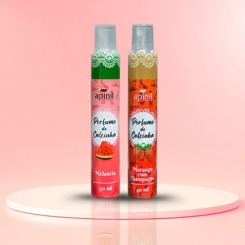 Kit 2 Perfumes Calcinha Apinil Original 40ml