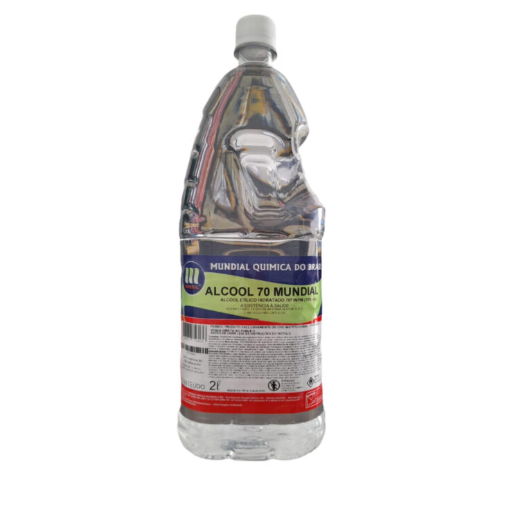 ÁLCOOL 70 ASSEPTICO MUNDIAL 2 lts líquido