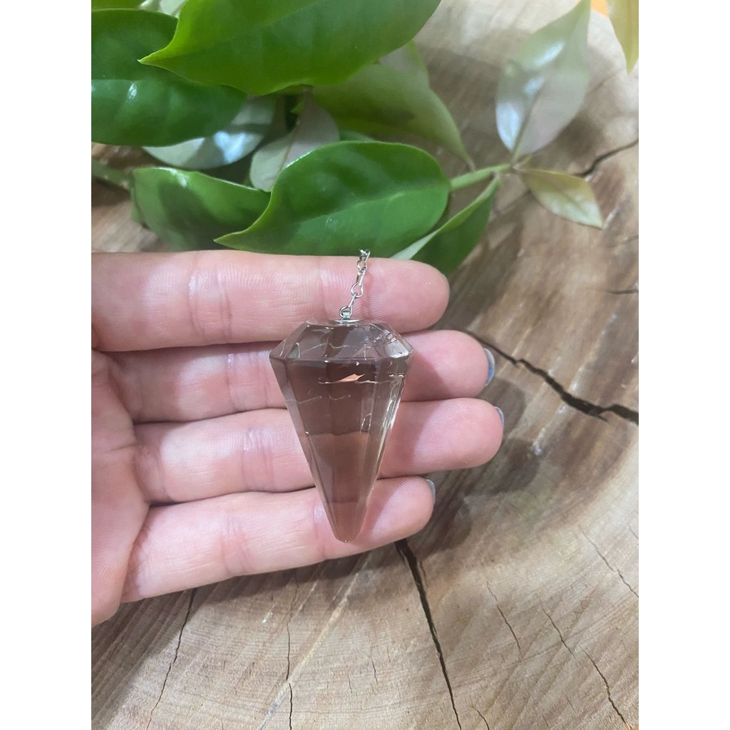 Pêndulo de Quartzo Fumê l