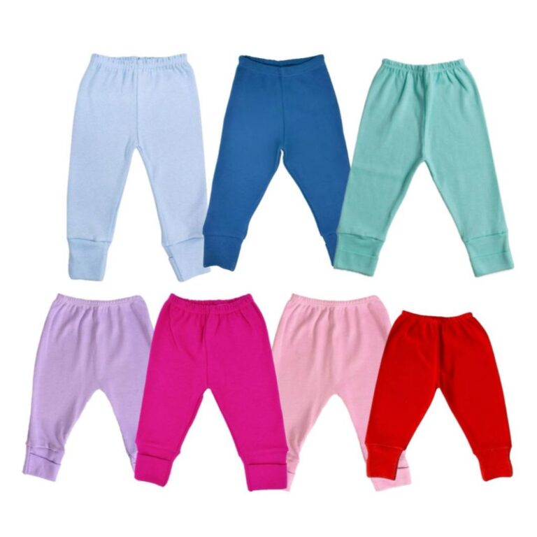 Kit 3 peças Mijão Calça Culote Vira Pé Algodã