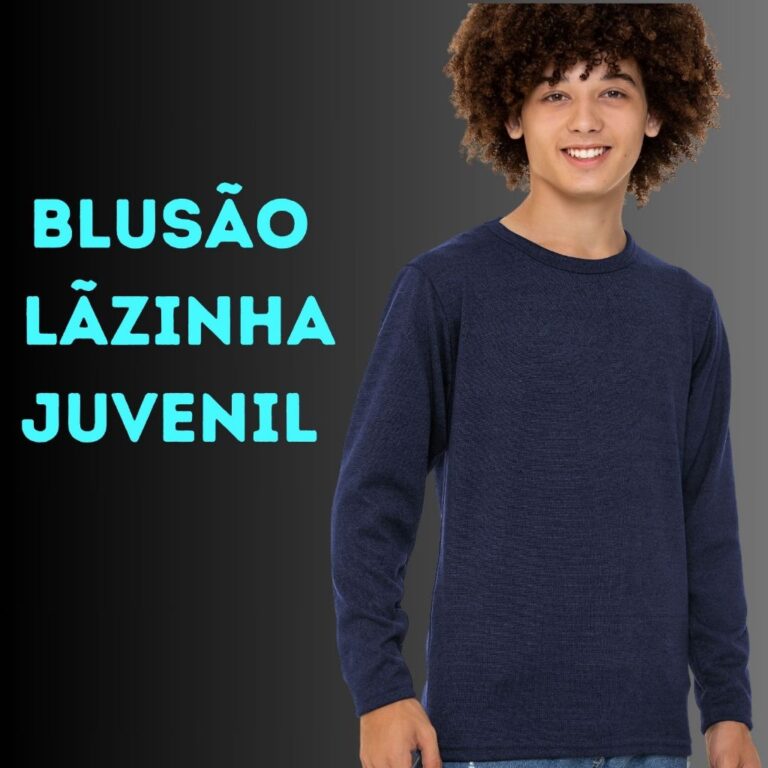 BLUSA JUVENIL MASCULINA DE LANZINHA 3072-A
