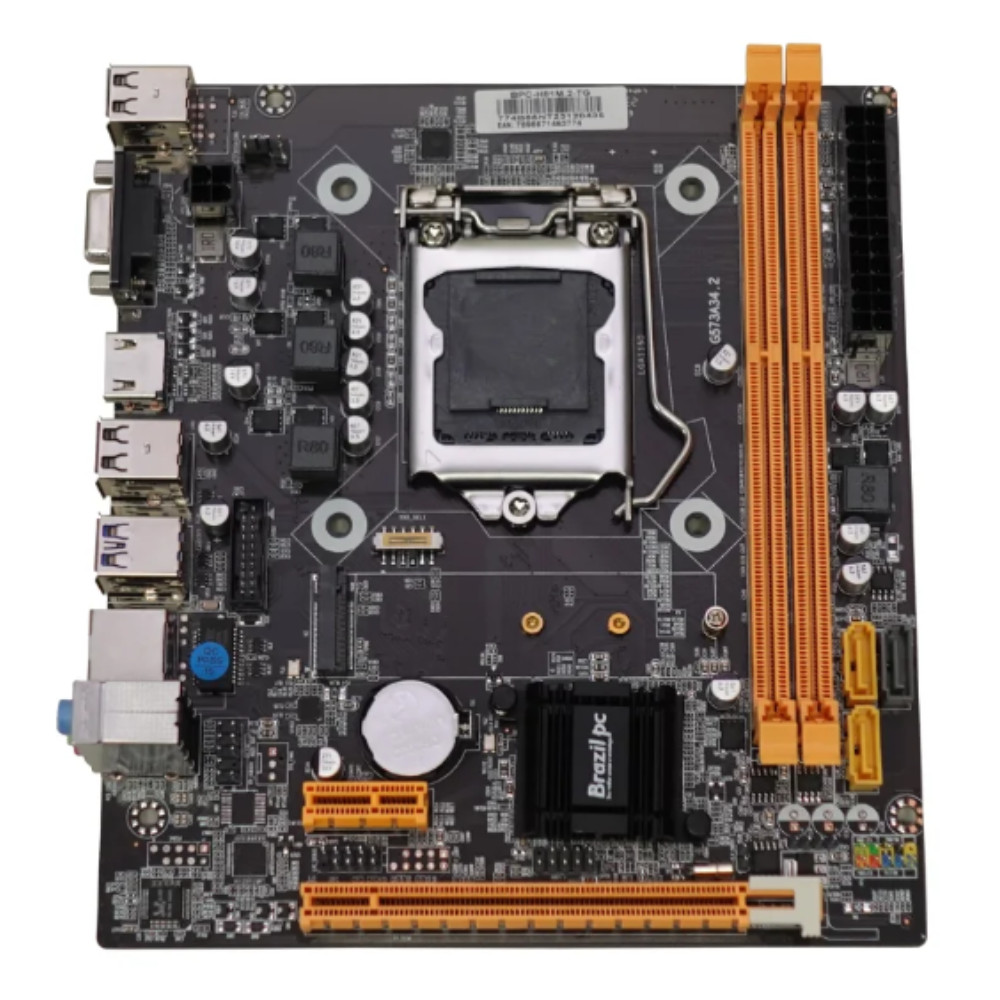 Placa-Mãe B85 H81M Socket 1150 DDR3 – BrazilPC
