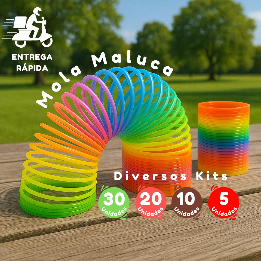 30 – 20 – 10 – 5 Mola Maluca Colorida Brinquedo Menina Menino Festa Junina Prendas Presente ENVIO IM