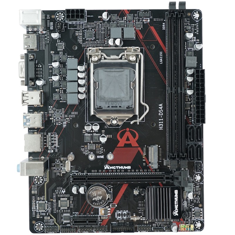 Placa Mãe Intel H311-DS4A – LGA1151 – 6./7./8./9. geração – Angthumb