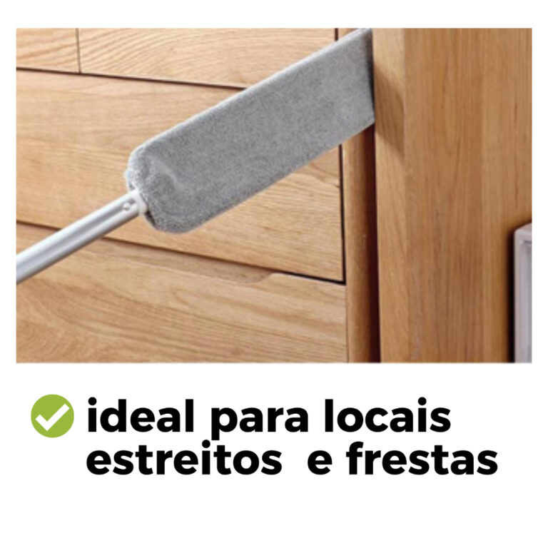 Limpador Espanador de Pó Grande Flexível MOP Lim