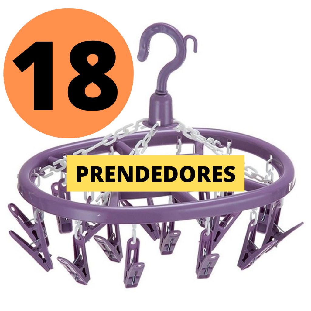 Varal De Calcinha Para Roupas Intimas Cueca Calcinha Meia 18 Prendedores Oval De Apartamento Lavande