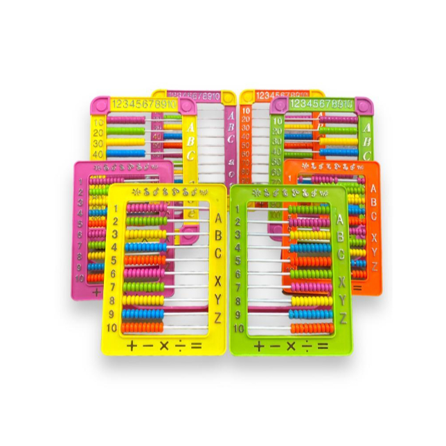Brinquedo Educativo Abaco Matemático Escolar Infa