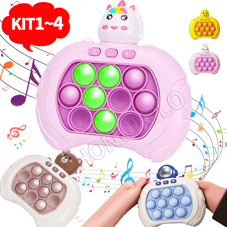 KIT Fast Push Game Pop it Gamer Brinquedo Anti Str