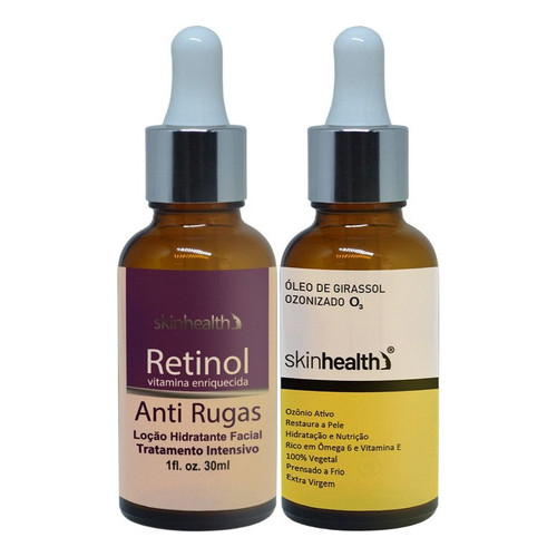 Retinol + Óleo De Girassol Ozonizado Suaviza Pele