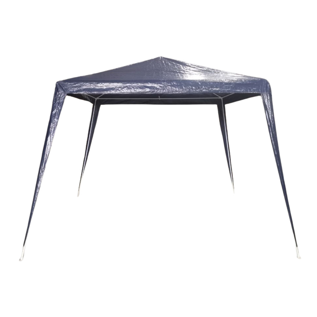 Tenda Gazebo 3×3 Barraca Tubular Desmontável Azul Praia Camping