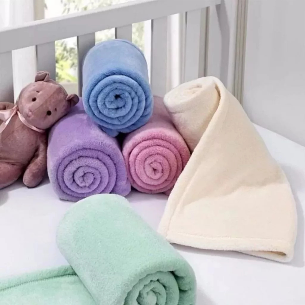 Manta Cobertor Bebe Infantil Microfibra Antialérgico Menor Preço Mantinha
