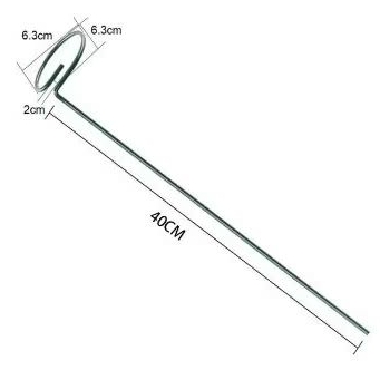 20 haste de orquidea 40 cm