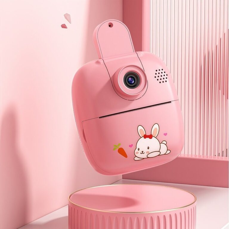 Câmera Digital Infantil de Impressão Instantâne