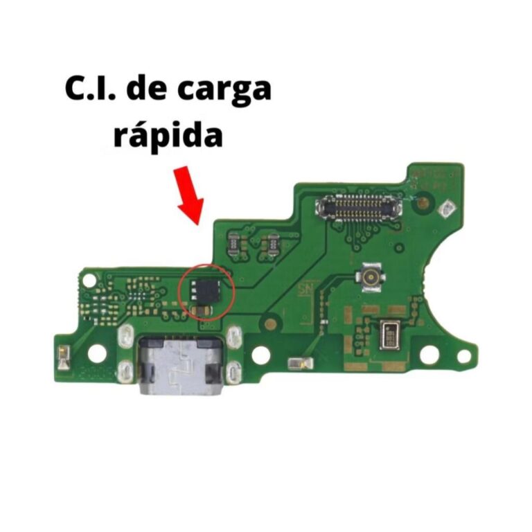 Conector Placa Dock De Carga Compatível Moto E6S/